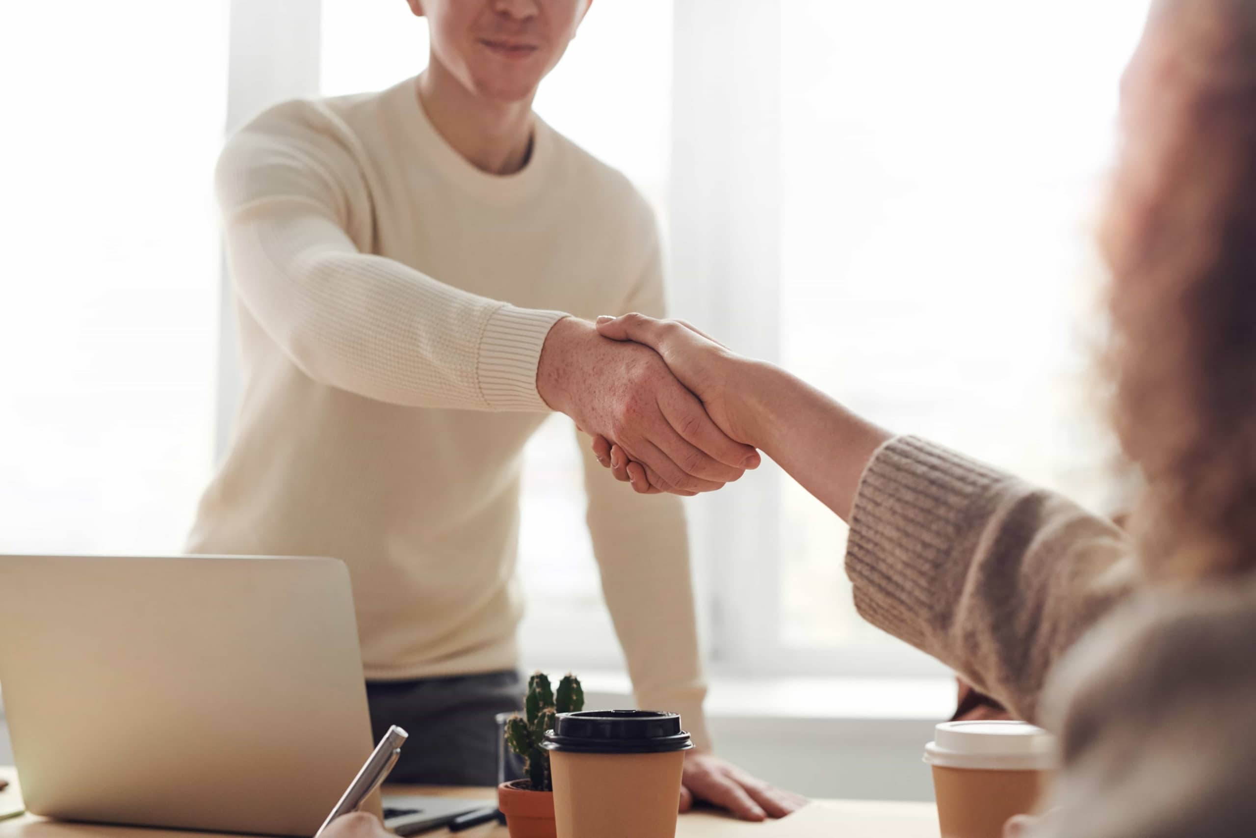 A records management partner working with a business team
